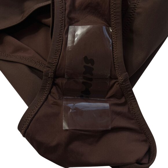 SKIMS Swim Sleeveless One Piece Cocoa 4X - Picture 9 of 12